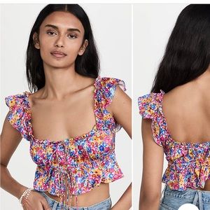 For love and lemons Sasha crop top